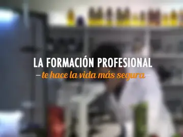 La Formación Profesional te hace la vida más segura La Formación Profesional te hace la vida más segura