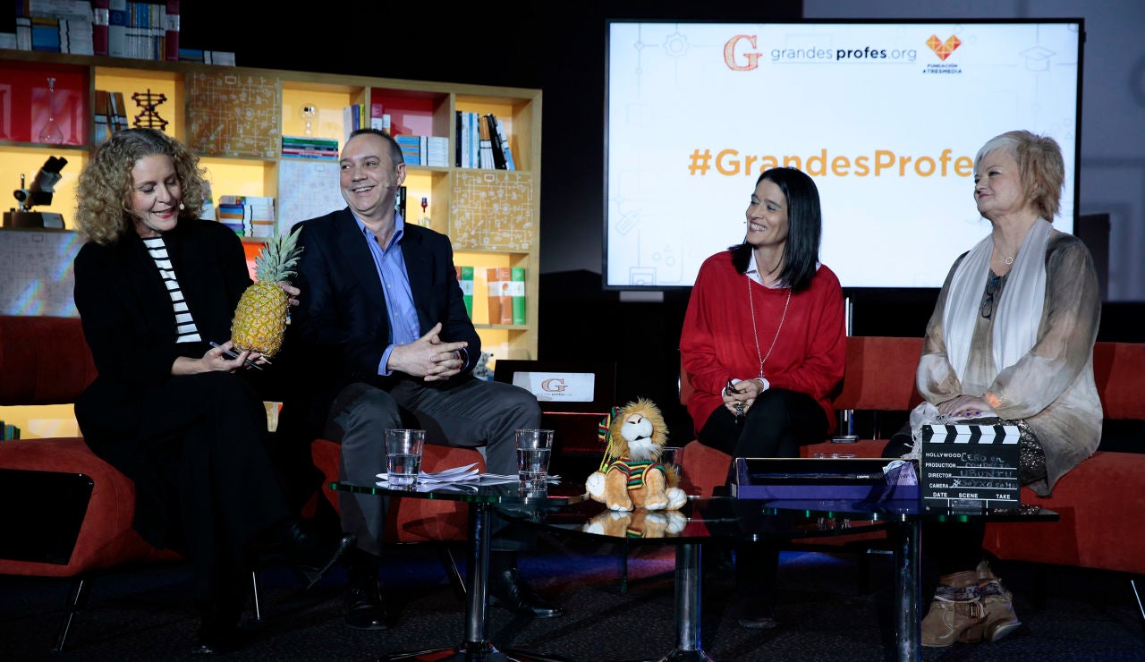 De izq. a dcha. María Acaso, Javier Bahón, Mar Romera y Mercedes Ruiz