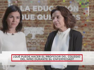 ¿Qué puede hacer el profesor del niño durante la enfermedad?