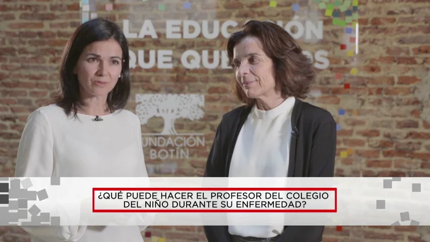 ¿Qué puede hacer el profesor del niño durante la enfermedad?