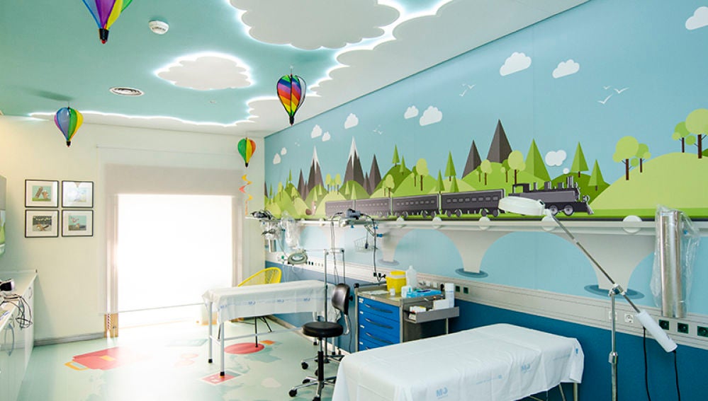 El Hospital Gregorio Marañón transforma la Unidad de Dolor de Pediatría en la 'Unidad del Color'