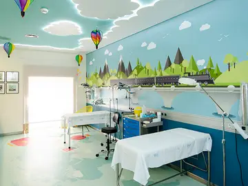 El Hospital Gregorio Marañón transforma la Unidad de Dolor de Pediatría en la 'Unidad del Color' El Hospital Gregorio Marañón transforma la Unidad de Dolor de Pediatría en la 'Unidad del Color'
