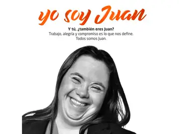 'Yo soy Juan', la nueva campaña de Fundación Juan XXIII Roncalli para visibilizar la discapacidad intelectual 'Yo soy Juan', la nueva campaña de Fundación Juan XXIII Roncalli para visibilizar la discapacidad intelectual
