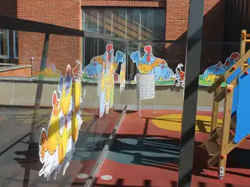 Los niños del Hospital Materno Infantil de Badajoz disfrutan de un nuevo parque Los niños del Hospital Materno Infantil de Badajoz disfrutan de un nuevo parque
