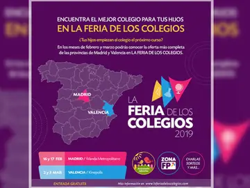 Vuelve la Feria de los Colegios a Madrid y Valencia Vuelve la Feria de los Colegios a Madrid y Valencia