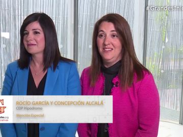 Rocío y Concepción cuentan qué supuso para su centro ganar en los Premios ‘Grandes Profes, Grandes Iniciativas'