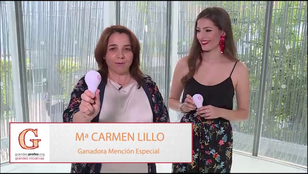 Mª Carmen Lillo desvela por qué debes presentarte a ‘Grandes Profes, Grandes Iniciativas'