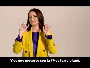 Silvia Abril acaba con los tópicos de la FP
