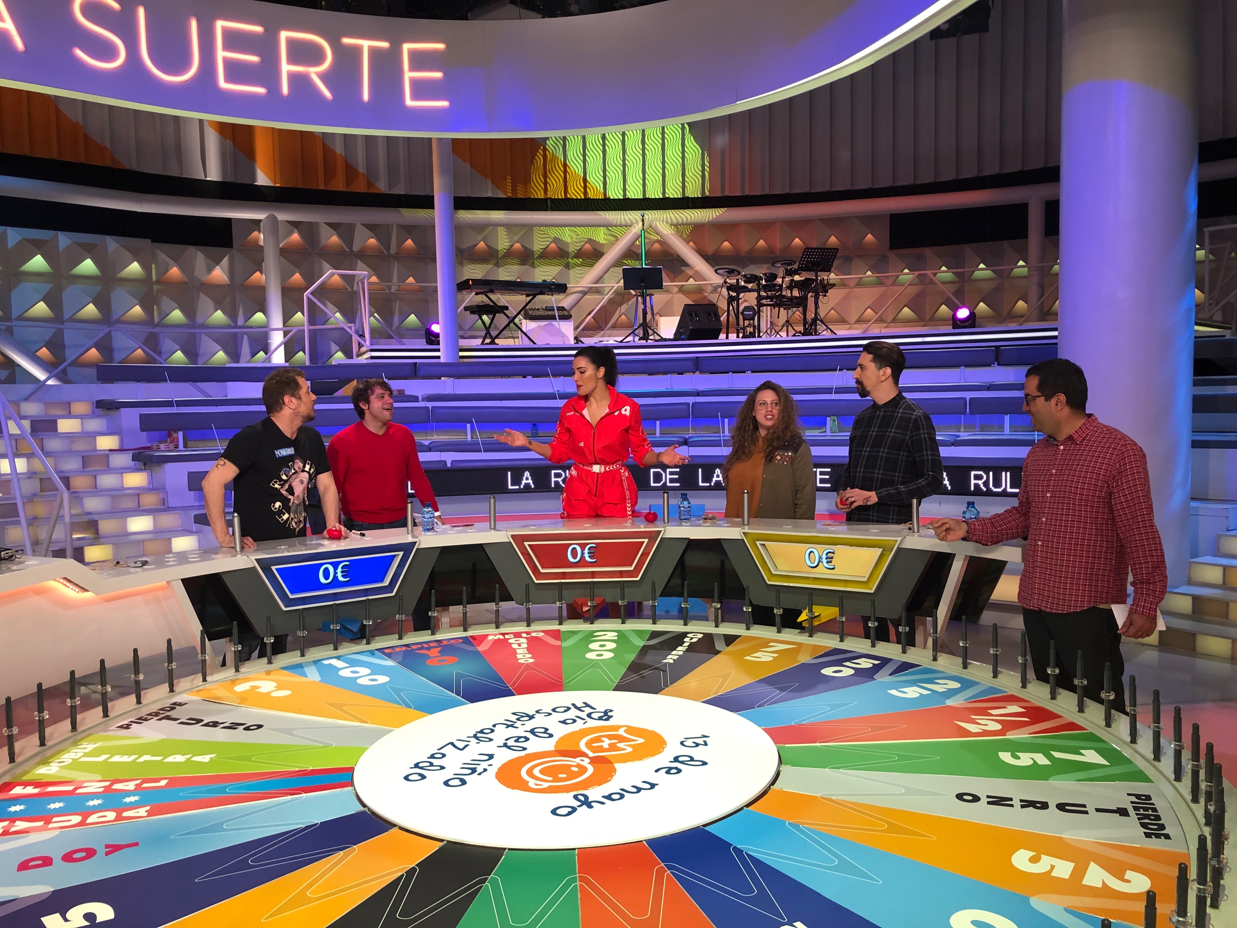 La Ruleta De La Suerte Solidaria Por El Dia Del Nino Hospitalizado Fundacion Atresmedia