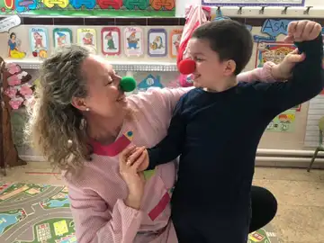 Besos y narices redondas desde el Colegio Melchor Cano Besos y narices redondas desde el Colegio Melchor Cano