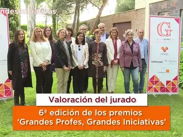 El jurado de los Premios ‘Grandes Profes, Grandes Iniciativas’ destaca la implicación de los profesores y la variedad de centros presentados El jurado de los Premios ‘Grandes Profes, Grandes Iniciativas’ destaca la implicación de los profesores y la variedad de centros presentados