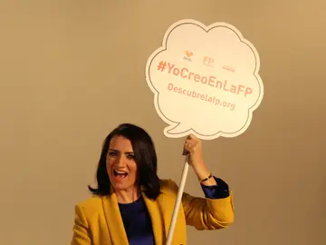 Sílvia Abril protagoniza la campaña de ‘Descubre la FP’ Sílvia Abril protagoniza la campaña de ‘Descubre la FP’