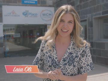 Laia Oli visita la fábrica de Saint-Gobain Placo Laia Oli visita la fábrica de Saint-Gobain Placo
