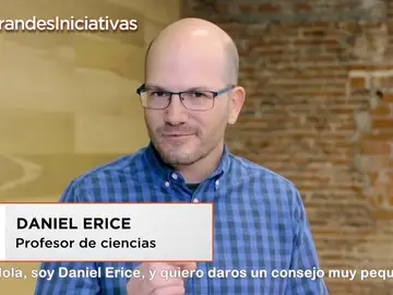Sigue el consejo de Daniel Erice y ¡pon en marcha tu proyecto educativo! Sigue el consejo de Daniel Erice y ¡pon en marcha tu proyecto educativo!
