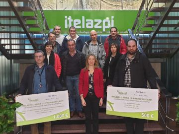 Itelazpi e Ikaslan entregan los premios Itelazpi LH-Publikoa Saria