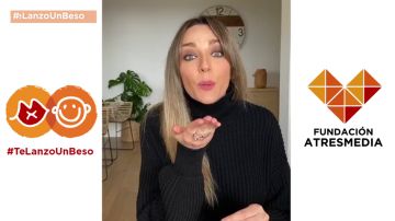 Anna Simón se une a la campaña social #TeLanzoUnBeso