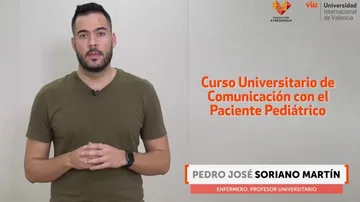 Curso de comunicación en pediatría. El enfermero Pedro Soriano