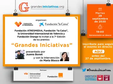 Sigue en directo la entrega de Premios ‘Grandes Iniciativas’ Sigue en directo la entrega de Premios ‘Grandes Iniciativas’