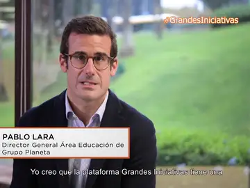 ¿Por qué aulaPlaneta colabora en los premios Grandes Iniciativas? ¿Por qué aulaPlaneta colabora en los premios Grandes Iniciativas?