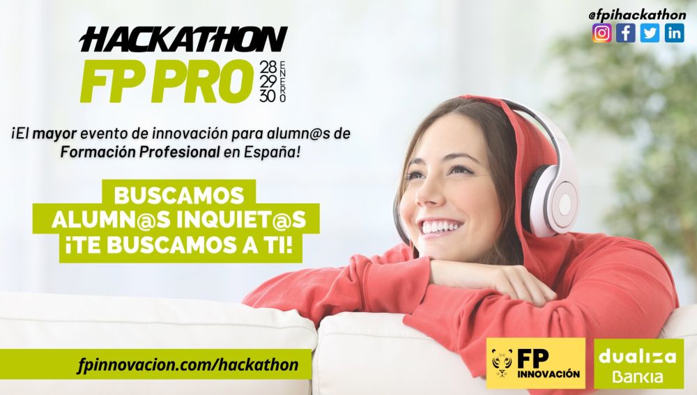 Hackathon para estudiantes de FP
