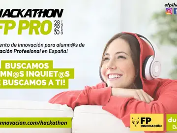 Participa en FP Pro, el hackathon para estudiantes de Formación Profesional Participa en FP Pro, el hackathon para estudiantes de Formación Profesional