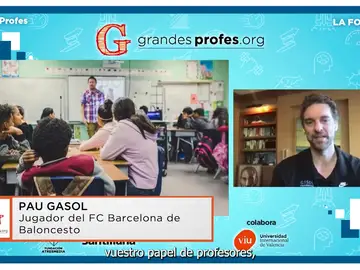 Mejores momentos de Pau Gasol en el encuentro Grandes Profes Mejores momentos de Pau Gasol en el encuentro Grandes Profes