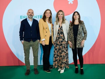 José Carlos Ruiz, Marta Pellico, Eva Herrero y Marilín Gonzalo en el Encuentro Mentes AMI 2022
