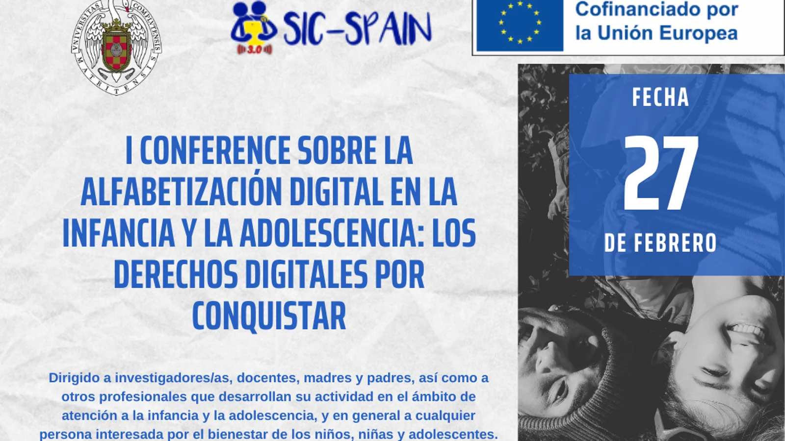 cartel-conference-alfabetizacion-digital-infancia-adolescencia-derechos-digitales-conquistar-organiz