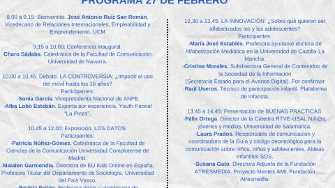 Se otorgarán certificados a aquellas personas que asistan presencialmente