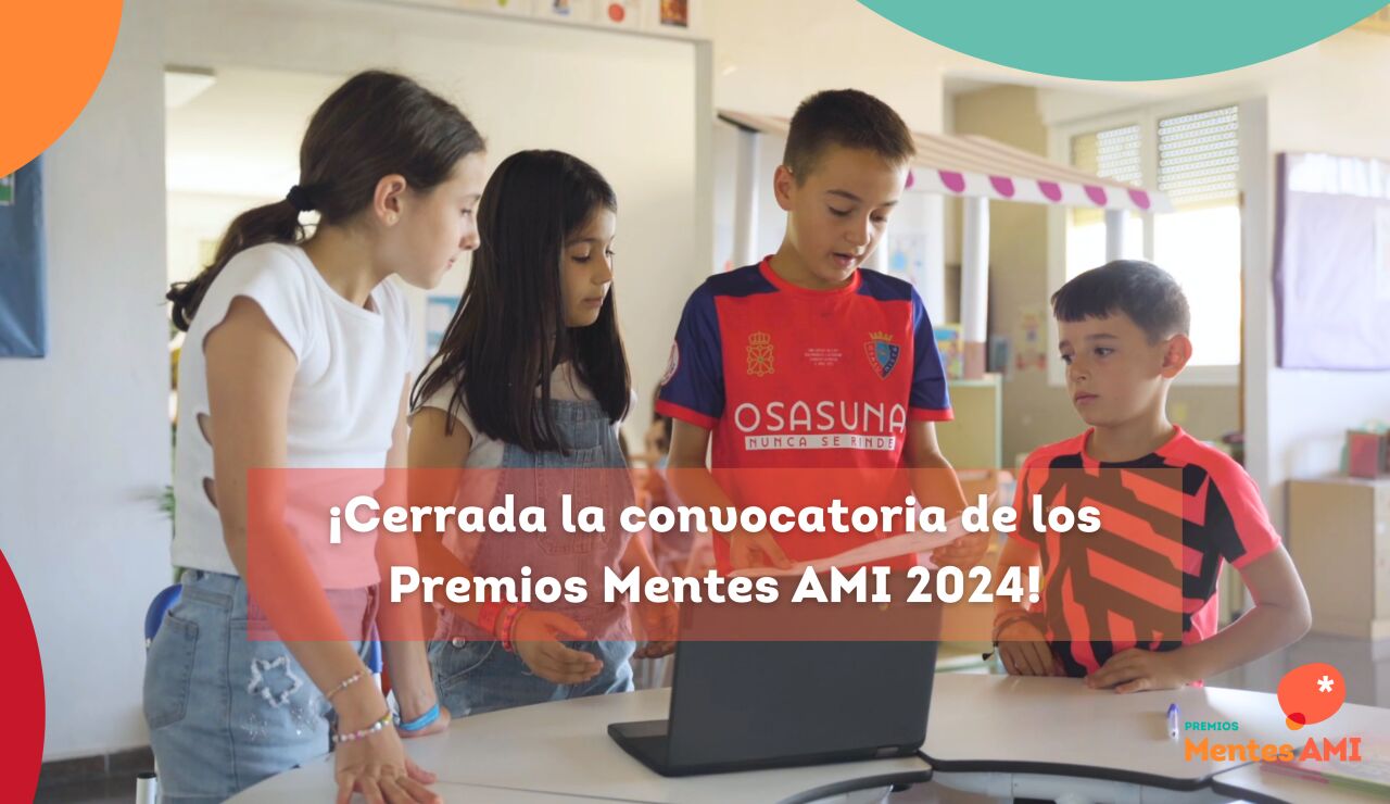Proyecto 'De biblioteca Escolar a un aula del futuro' finalista en los Premios Mentes AMI