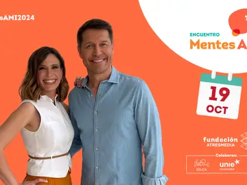 Este 19 de octubre tienes una cita en el Encuentro Mentes AMI 2024, presentado por Jaime Cantizano y Victoria Arnáu Este 19 de octubre tienes una cita en el Encuentro Mentes AMI 2024, presentado por Jaime Cantizano y Victoria Arnáu