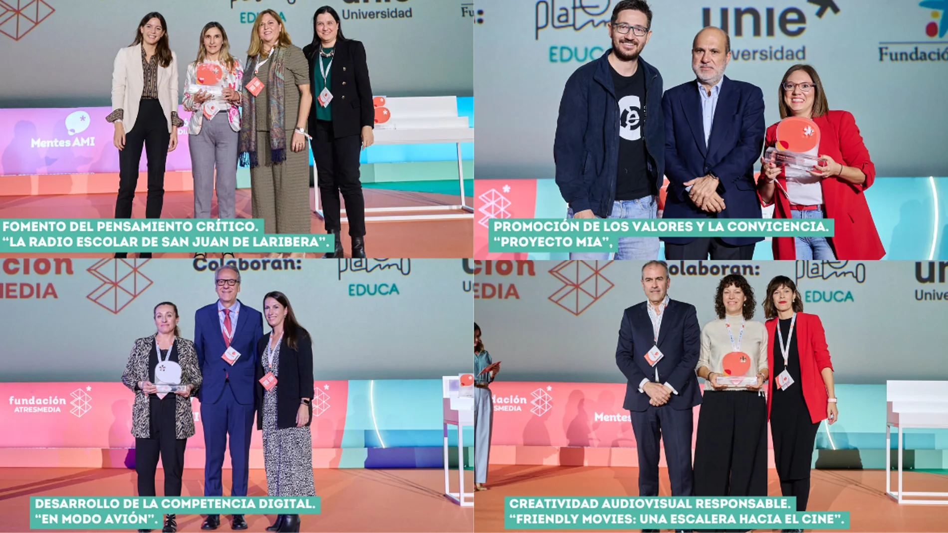 Proyectos ganadores Premios Mentes AMI 2024