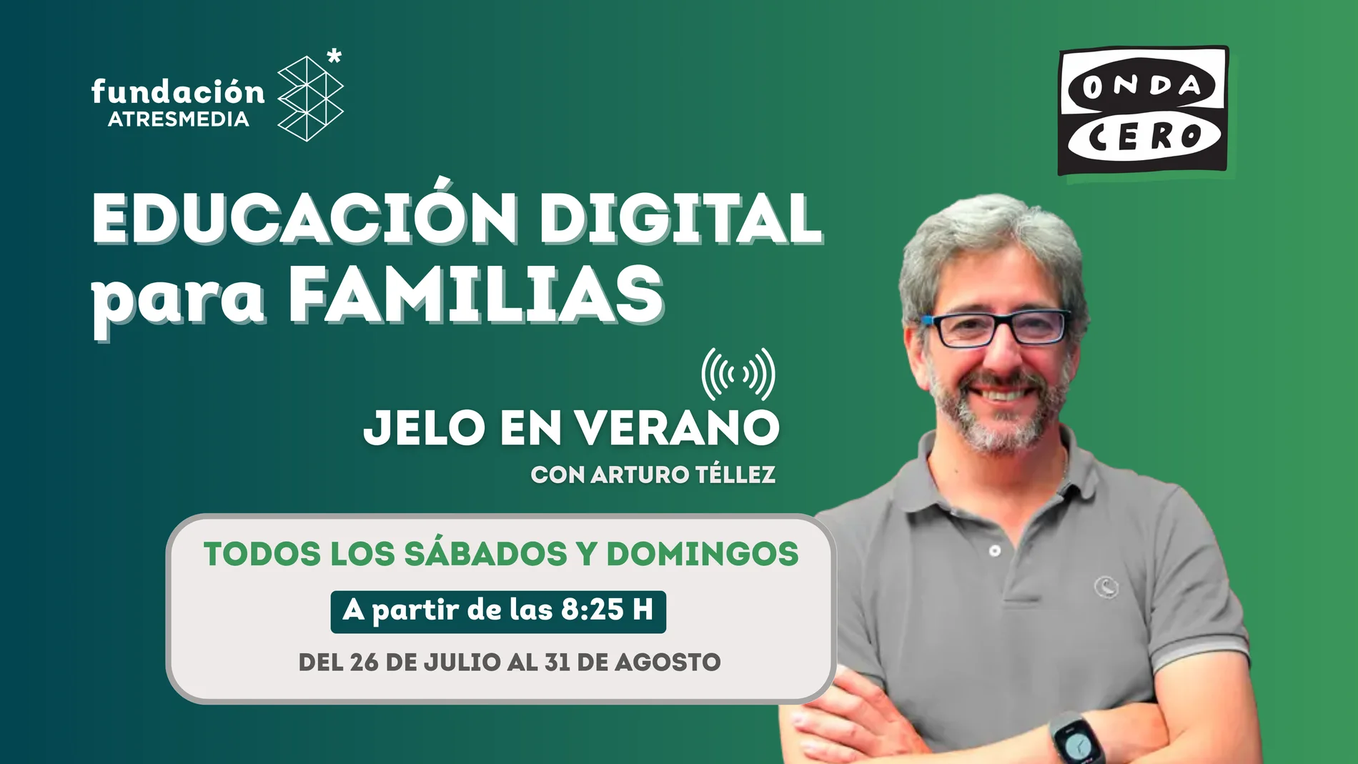 ‘JELO en verano’ dedica una sección a la educación digital en familia con la colaboración de Fundación Atresmedia