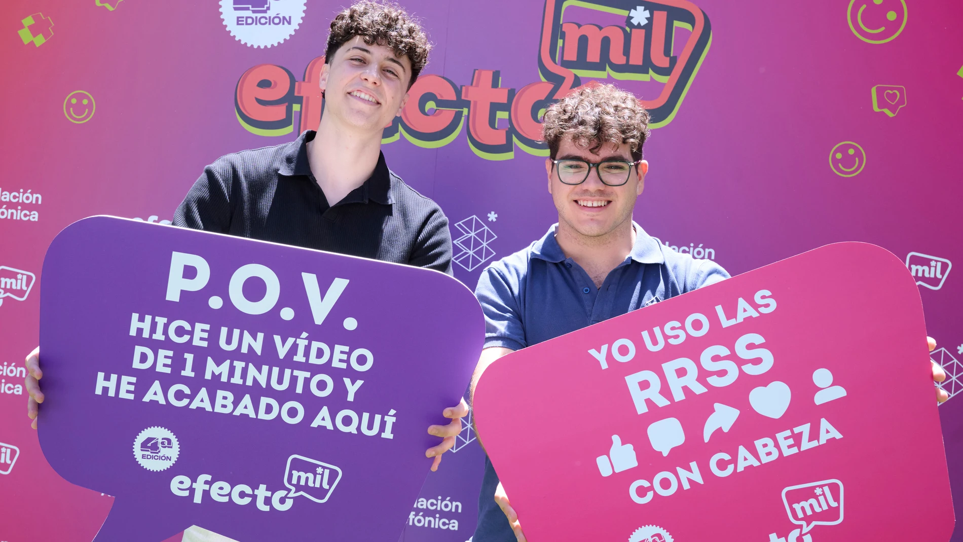 Gael Martín y Ferrán Pastor, premiados en la 4ª edición de Efecto MIL