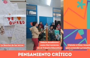 Finalistas en la categoría Fomento del Pensamiento Crítico
