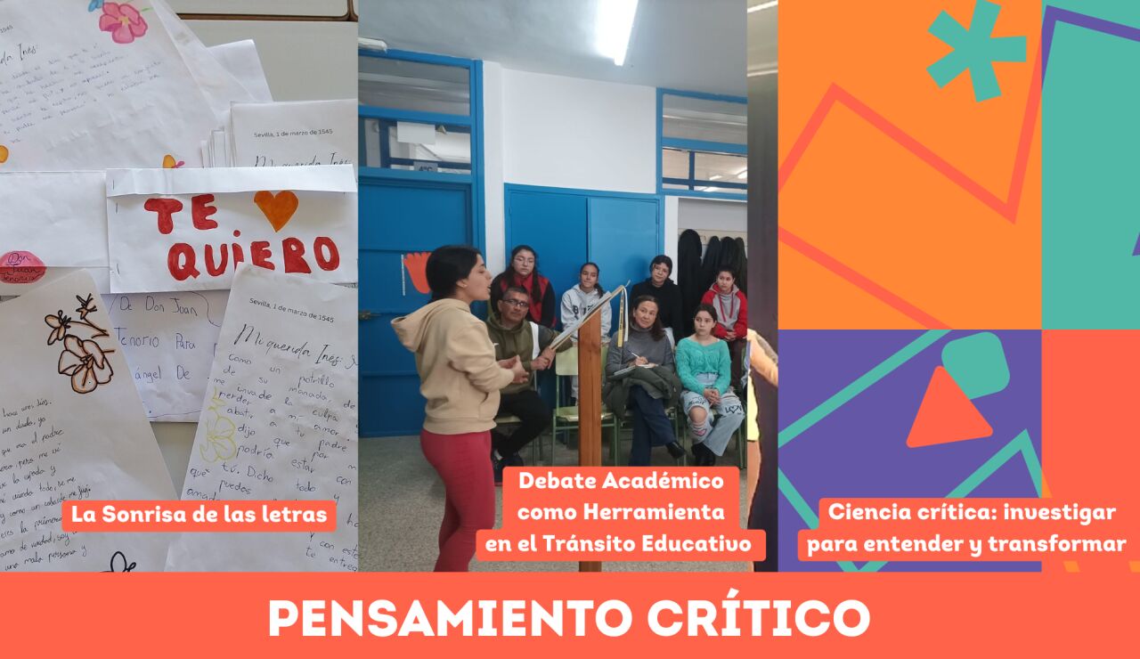 Finalistas del Premio Mentes AMI 2025 en la categoría Fomento del Pensamiento Crítico