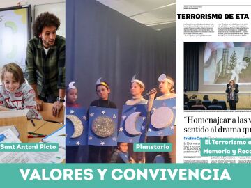 Finalistas del Premio Mentes AMI 2025 en la categoría Promoción de los Valores y la Convivencia
