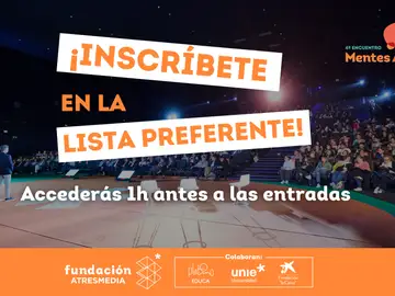 Apúntate ya a la lista preferente para el Encuentro Mentes AMI 2025 y consigue tu entrada antes que nadie Apúntate ya a la lista preferente para el Encuentro Mentes AMI 2025 y consigue tu entrada antes que nadie