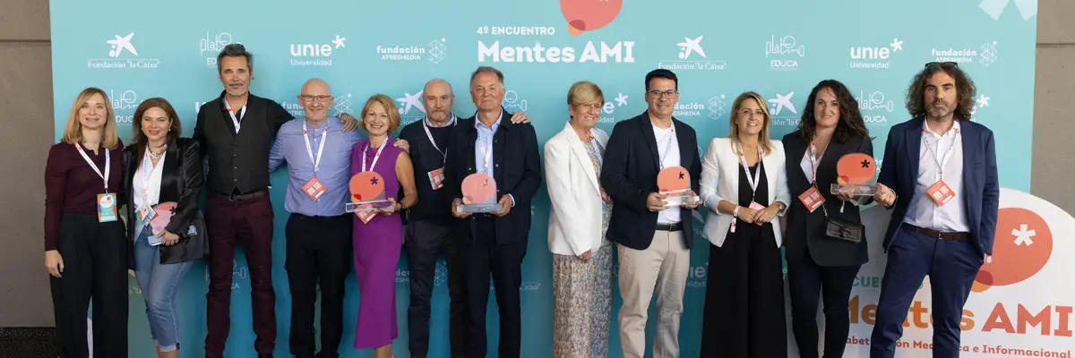 Ganadores de los Premios Mentes AMI 2025 Ganadores de los Premios Mentes AMI 2025