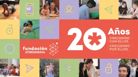 La Fundación Atresmedia cumple 20 años acompañando a los niños y jóvenes hacia un futuro mejor La Fundación Atresmedia cumple 20 años acompañando a los niños y jóvenes hacia un futuro mejor