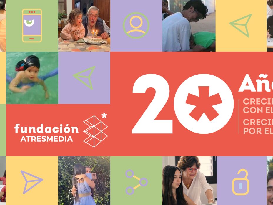 La Fundación Atresmedia cumple 20 años acompañando a los niños y jóvenes hacia un futuro mejor
