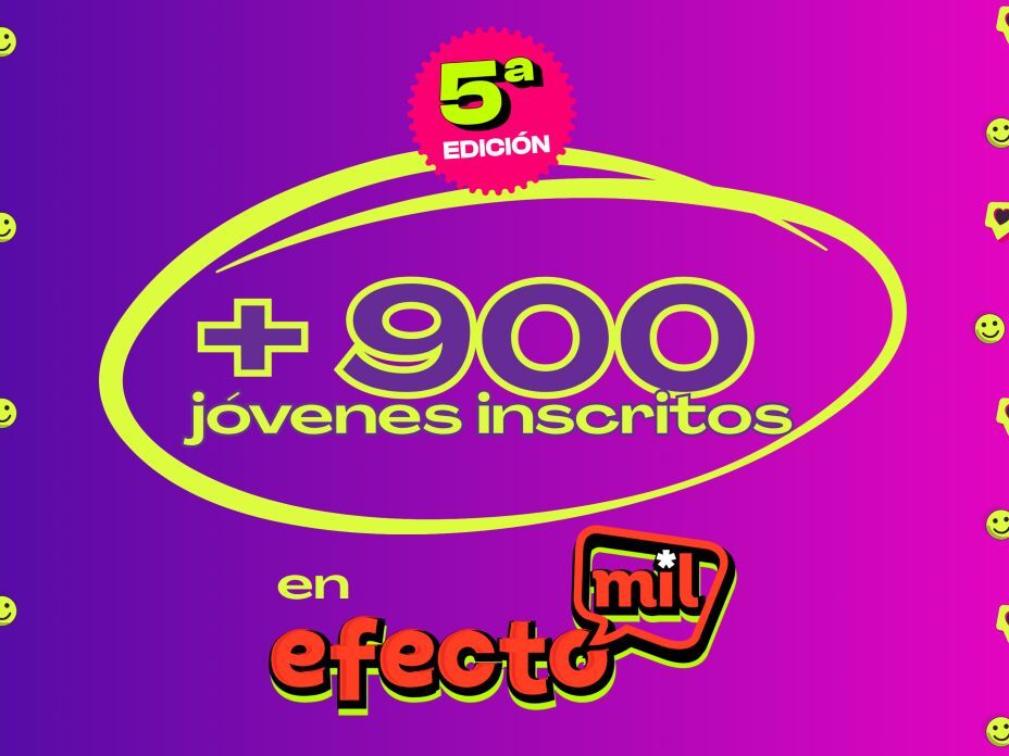 Más de 900 jóvenes se inscriben en la 5ª edición de Efecto MIL para concienciar sobre riesgos digitales