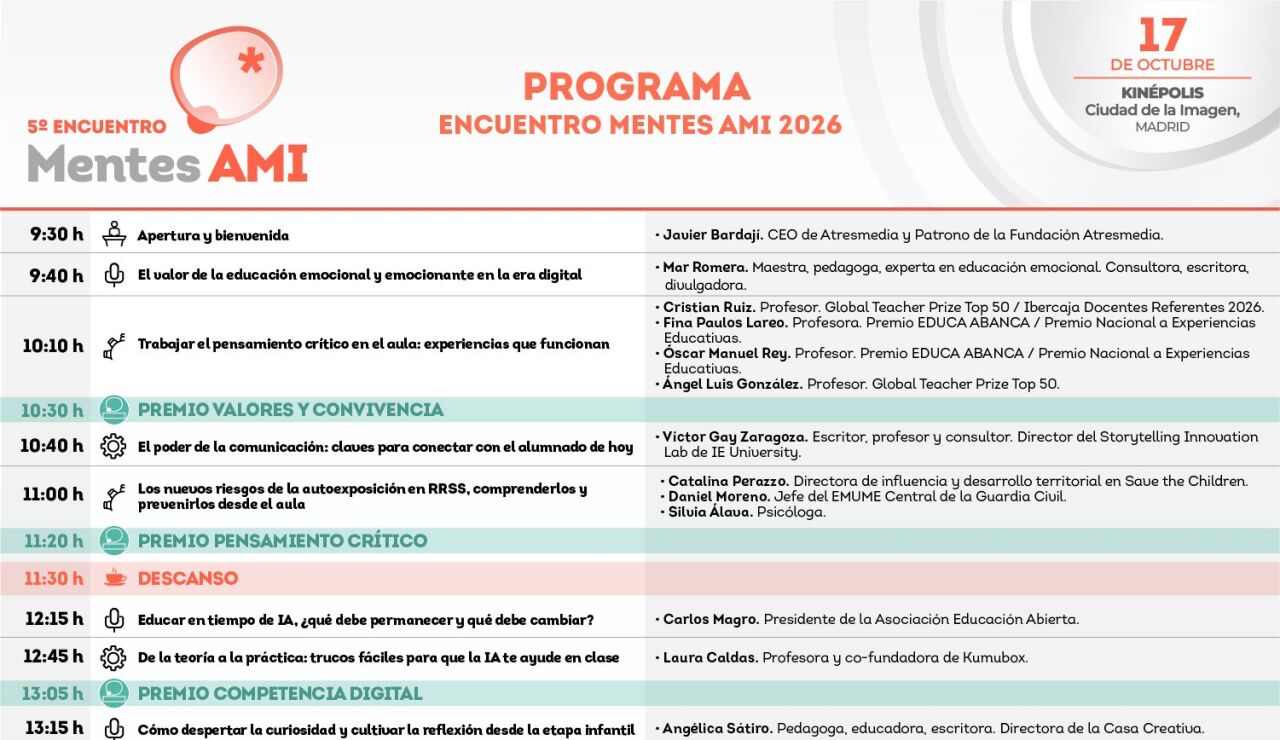 Programa Encuentro Mentes AMI 2026