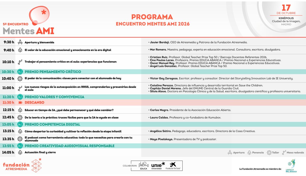 Programa Encuentro Mentes AMI 2026
