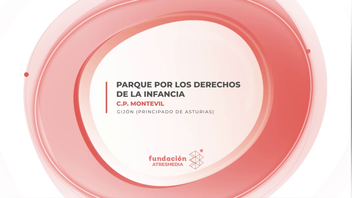 'Parque por los Derechos de la Infancia', presentado por el C.P. Montevil (Principado de Asturias)