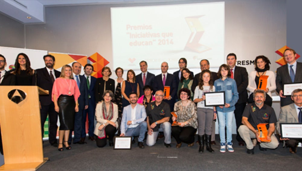 La Fundación Atresmedia entrega los premios 'Iniciativas que Educan'