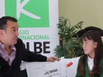 Roberto Brasero presenta la Campaña `Un Maestro, Una Vida´ en el Colegio Kolbe Roberto Brasero presenta la Campaña `Un Maestro, Una Vida´ en el Colegio Kolbe