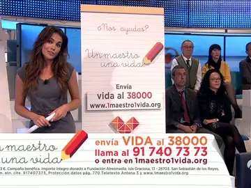 Espejo Público con 'Un Maestro Una vida' . Espejo Público con 'Un Maestro Una vida' .