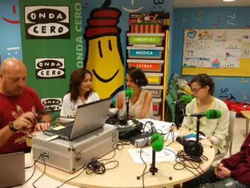 Los niños del hospital de León, nuevas estrellas de la radio Los niños del hospital de León, nuevas estrellas de la radio