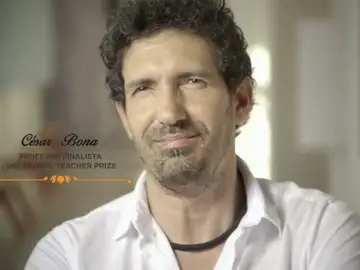 César Bona vuelve al cole con el resto de profes César Bona vuelve al cole con el resto de profes
